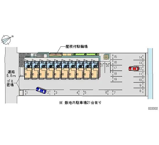 四日市市城西町 月極駐車場